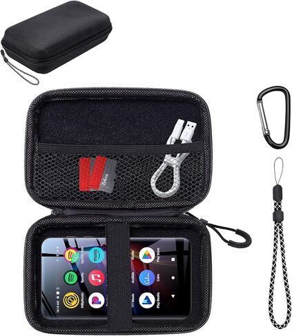 Carrying Case for innioasis G5 MP3 Player- Hard Shell Protective Carrying Case, Portable Travel Storage Bag with Lanyard & Carabiner | Anti-scrathes&Shockproof in Saudi Arabia