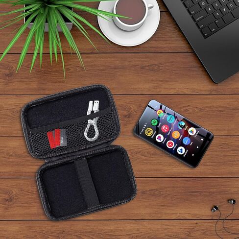 Carrying Case for innioasis G5 MP3 Player- Hard Shell Protective Carrying Case, Portable Travel Storage Bag with Lanyard & Carabiner | Anti-scrathes&Shockproof in Saudi Arabia