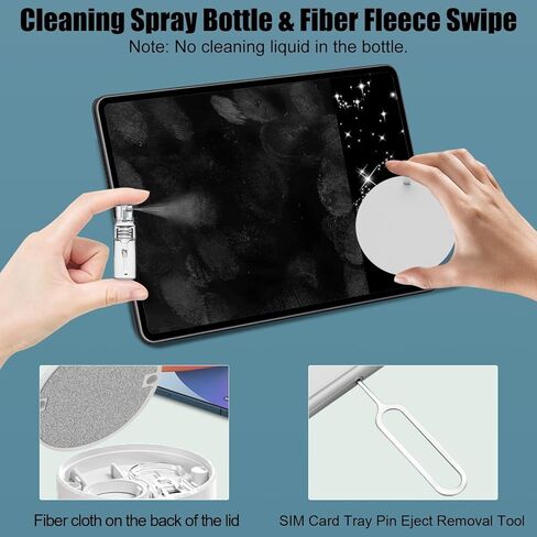 20 in 1 Multifunctional Cleaner Kit for Electronic Devices, Keyboard Cleaning Brush, Headphones Cleaner Kit for AirPods, Multi-Tool for Cleaning Laptop, Earbuds, Camera, Cellphones (White) in Saudi Arabia