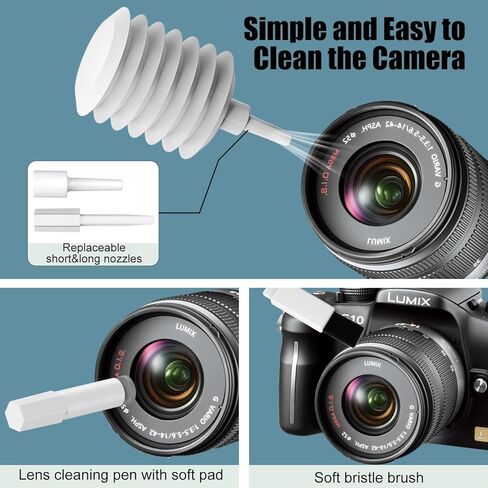 20 in 1 Multifunctional Cleaner Kit for Electronic Devices, Keyboard Cleaning Brush, Headphones Cleaner Kit for AirPods, Multi-Tool for Cleaning Laptop, Earbuds, Camera, Cellphones (White) in Saudi Arabia
