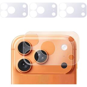 For iPhone 17 Pro Max Hollow Camera Lens Protector Matte Ultra Thin Protective Guard - 3 Packs/Transparent in Kuwait