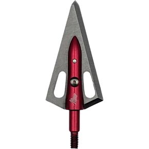 Overkill Samurai Bowhunting Broadheads, 125/150/200 Grains, Razor Sharp, Single Bevel Stainless Steel Blades, 1 1/8" Wide Cut, Bone Breaking, for All Bows & Crossbows, 3 Pack in Saudi Arabia