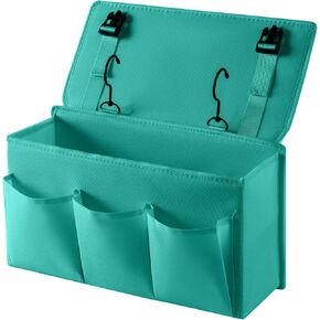 Bedside Caddy Bedside Storage Organizer,Bed Caddy With Thickened Material Suitable for Homes, Dormitories, Hospitals, Cribs, RVs，Great for Magazines,Books,Remote, Phone (Grey) in Saudi Arabia