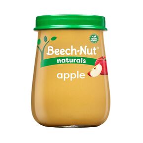 Beech-Nut Naturals Stage 1 Baby Food, Apple, 4 oz Jar (10 Pack) in Kuwait