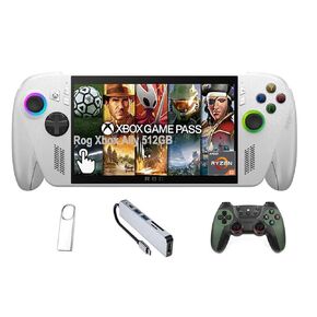 ASUS ROG Xbox Ally 7" FHD Gaming Handheld Console, 120Hz IPS LED Touch Screen, AMD Ryzen Z2 A, Windows 11, with GSF 3-in-1 Kit (512GB SSD) in Kuwait