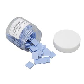 Thermal Conductive Silicone Pad Heat Shock Absorption High Strength DIY Gaskets Crafts 100PCS Silicone Sheet with Storage Bottle in Saudi Arabia