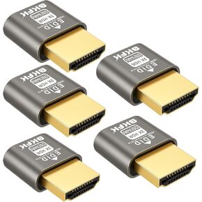 HDMI Dummy Plug 4K HDR,Virtual Monitor EDID Emulator, Headless Display Adapter,Headless hdmi Adapter Dummy，Supports up to 4k@60Hz,1080@120Hz (HDMI 1Pack) in Saudi Arabia