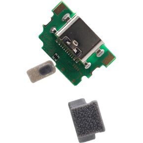 Deal4GO USB-C Charging Port Mod kit DC Power Connector Jack replacement for NEW 3DS XL, NEW 3DS LL console (2015) - White in Saudi Arabia