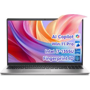 لاب توب ديل 15 DC15250، انتل كور i7-1355U (حتى 5.0 جيجاهرتز)، شاشة 15.6 فل اتش دي، ذاكرة الوصول العشوائي 32 جيجا، 1 تيرابايت اس اس دي، لوحة مفاتيح بإضاءة خلفية، بصمة الإصبع، ويندوز 11 برو مدى الحياة للأعمال والطلاب in Kuwait