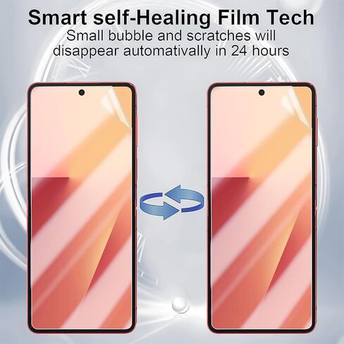 for Samsung Galaxy Z Flip 7 Screen Protector [3-Pack],Samsung Flip7 Film Full Coverage Hydrogel Film for Inner Main and Outer Cover Screens, Anti-Bubble in Saudi Arabia