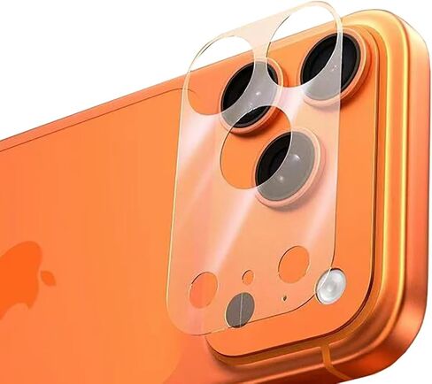 For iPhone 17 Pro Max Hollow Camera Lens Protector Matte Ultra Thin Protective Guard - 3 Packs/Transparent in Saudi Arabia