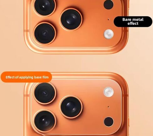 For iPhone 17 Pro Max Hollow Camera Lens Protector Matte Ultra Thin Protective Guard - 3 Packs/Transparent in Saudi Arabia