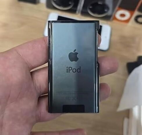 غطاء حماية لجهاز iPod Nano 7GEN غطاء حماية صلب شفاف كريستالي شفاف لجهاز Apple Nano 7th Generation 7G 7 غطاء حماية صلب لجهاز iPod Classic - أسود in Saudi Arabia