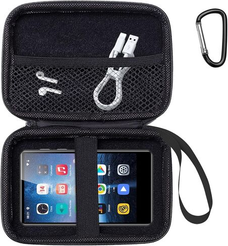 Carrying Case for SWOFY M503Pro 4.0-inch Hard Shell Protective Carrying Case, Portable Travel Storage Bag with Wrist Strap & Carabiner | Anti-scrathes&Shockproof in Saudi Arabia
