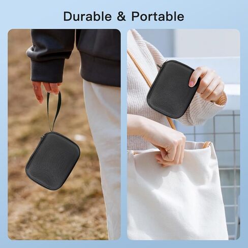 Carrying Case for SWOFY M503Pro 4.0-inch Hard Shell Protective Carrying Case, Portable Travel Storage Bag with Wrist Strap & Carabiner | Anti-scrathes&Shockproof in Saudi Arabia