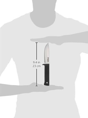 COLD STEEL Master Hunter 4.5" VG-10 San Mai III Drop Point Blade 4.75" Kray-Ex Handle Fixed Blade Knife w/Secure-Ex Sheath in Saudi Arabia