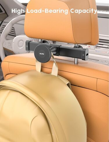OHLPRO 2-Pack Magnetic Headrest Tablet Holder for Car Back Seat iPad Mount Compatible with Magsafe Phones Tablet iPad Pro Air Mini Galaxy Tab and Devices for Kids, Road Trip Essentials in Saudi Arabia