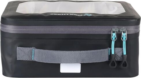 حقيبة Evolution Fishing Plastix - صندوق تخزين طُعم بلاستيكي ناعم متوسط ​​الحجم ومقاوم للماء، هيكل داخلي من مادة EVA، غطاء شفاف، فواصل قابلة للإزالة، منظم أدوات in Kuwait