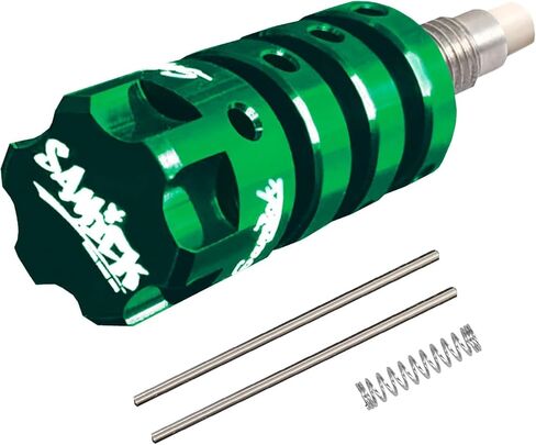 Archery Cushion Plunger for Recurve Bow - Aluminum Alloy Screw-in Shock Absorption Pressure Button with Adjustable Arrow Rest & Bow Stabilizer - Essential Bow Accessories in Saudi Arabia