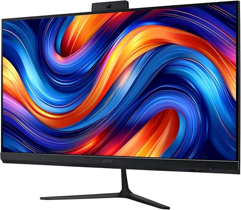 كمبيوتر مكتبي الكل في واحد من أيسر مقاس 27 بوصة، شاشة IPS 120 هرتز، AMD Ryzen 7 5825U 8-Core يصل إلى 4.5 جيجا هرتز، ذاكرة الوصول العشوائي 16 جيجابايت، 1 تيرابايت PCIe SSD، Wi-Fi 6E، كاميرا ويب 1080 بكسل، Windows 11 Pro، لوحة مفاتيح وماوس لاسلكيين in Kuwait