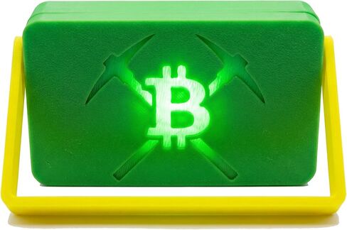 NerdMiner V2 max 350K 2.8in Display BTC Bitcoin Lottery Miner Solo Mining Crypto Mining Hardware BTC Table Gadget, Low Power USB Miner Alternative, Mini BTC Miner for Beginners (Green) in Saudi Arabia