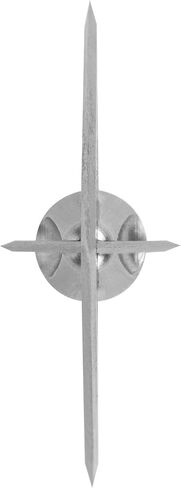 SIK F4 4-Blade Cut on Contact Fixed Blade Broadhead، فضي، مقاس واحد (ABH101F4) in Saudi Arabia