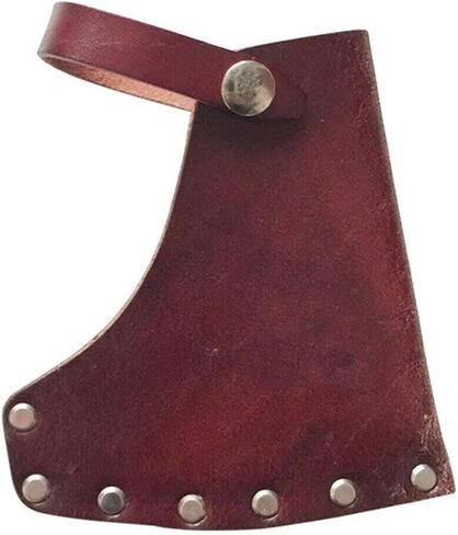 2PCS Portable Leather Holder Lanyard Blade Sheath Head Cover Fit For Axe Hatchet in Saudi Arabia