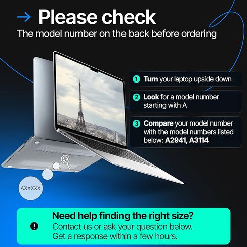 VINTEZ Magnetic Privacy Screen Compatible With MacBook Air 15" 2023, 2024, 2025, M2, M3 Anti-Blue Light Laptop Screen Protector Filter Blue Light Blocking Filter in Saudi Arabia