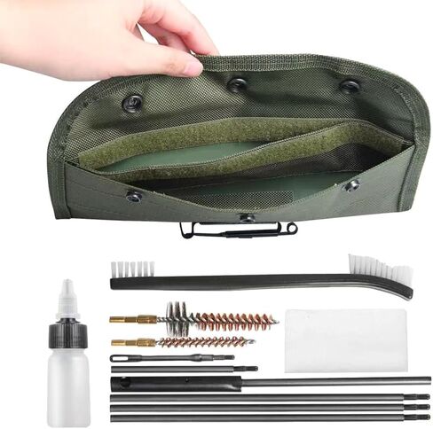 مجموعة تنظيف البندقية العامة، مجموعة تنظيف البندقية المدمجة، مناسبة لأدوات البنادق/المسدسات القياسية .30/7.62 مم × 39 in Kuwait