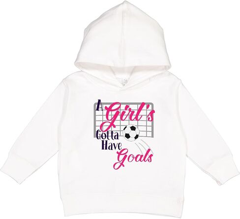 inktastic a Girl's Gotta Have Goals - Soccer Toddler Hoodie in Saudi Arabia