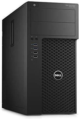 محطة عمل سطح المكتب Dell Precision 3620 مع معالج Intel i7-6700 رباعي النواة بسرعة 3.4 جيجا هرتز، وذاكرة وصول عشوائي سعتها 8 جيجابايت، وقرص صلب سعة 1 تيرابايت (CPM6N) (متجدد) in Kuwait