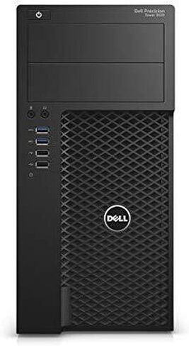 محطة عمل سطح المكتب Dell Precision 3620 مع معالج Intel i7-6700 رباعي النواة بسرعة 3.4 جيجا هرتز، وذاكرة وصول عشوائي سعتها 8 جيجابايت، وقرص صلب سعة 1 تيرابايت (CPM6N) (متجدد) in Kuwait
