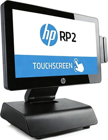 نظام البيع بالتجزئة HP RP2 2030 الكل في واحد - كمبيوتر POS بشاشة لمس FHD مقاس 14 بوصة، Intel Pentium J2900 (2.41 جيجا هرتز)، ذاكرة الوصول العشوائي 8 جيجا، 256 جيجا SSD، Windows 11 Pro، يتضمن لوحة مفاتيح وماوس - (متجدد) in Kuwait