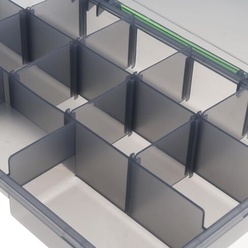 Fishing Lure Boxes, Waterproof Seal Bait Storage Case Fishing Tackle Storage Boxes, Hooks Organizer Containers (11.02 x 6.69 x 1.97 inch) in Saudi Arabia