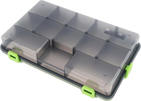Fishing Lure Boxes, Waterproof Seal Bait Storage Case Fishing Tackle Storage Boxes, Hooks Organizer Containers (11.02 x 6.69 x 1.97 inch) in Saudi Arabia