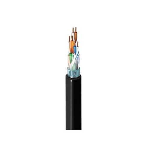 1213F D15A1000 CAT(e)+ متعدد الموصلات، 4 أزواج، F/UTP-Foil Shielded، Plenum-CMP، 24 AWG، عزل FEP، متوافق مع RJ45، 1000 بوصة، أزرق in Kuwait
