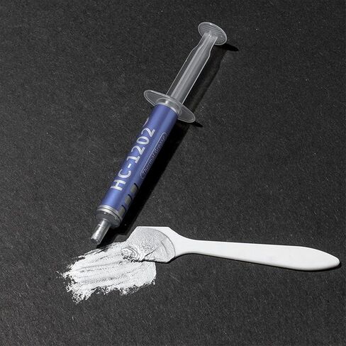 Yoidesu 2PCS Thermal Paste, High Thermal Conductivity 12.8W / m.k Heatsink Cooling Grease for CPU GPU PC, Low ThermalResistance, Non Conductive, with 2 Scraper in Saudi Arabia