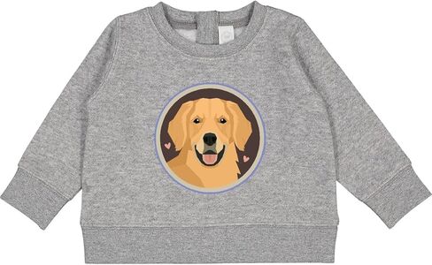 inktastic Golden Retriever Dog Baby Sweatshirt in Saudi Arabia