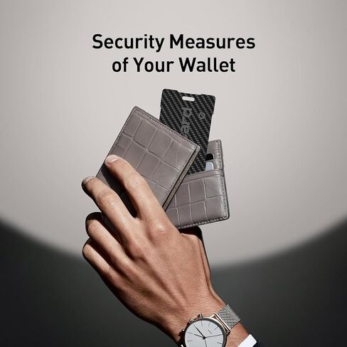 [2025 New, Designed in California] Rechargable Wallet Tracker, Up to 5-Year Battery Life, Certifed by Apple Find My & Google's Find Hub, Item Locator, Card Holder Tracker, Bags, Android Tracker in Saudi Arabia