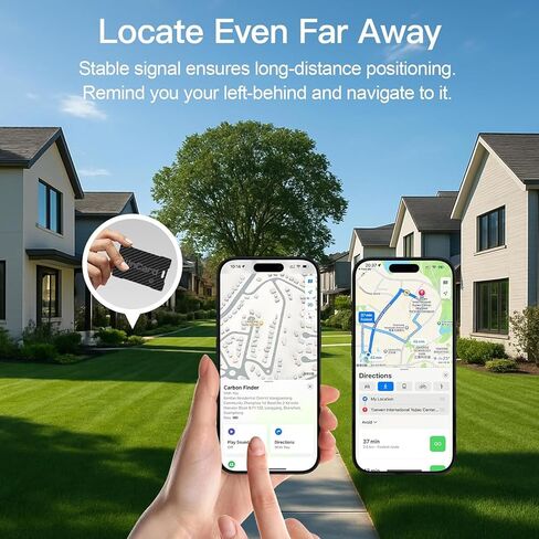 [2025 New, Designed in California] Rechargable Wallet Tracker, Up to 5-Year Battery Life, Certifed by Apple Find My & Google's Find Hub, Item Locator, Card Holder Tracker, Bags, Android Tracker in Saudi Arabia