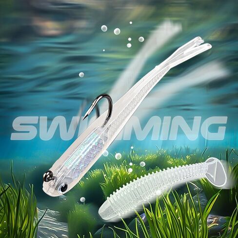 Bait Set, Fishing Lure Set, bass and Trout Fishing Gear Box Set, Including Hooks, Worms, Men's Fishing Gifts in Saudi Arabia