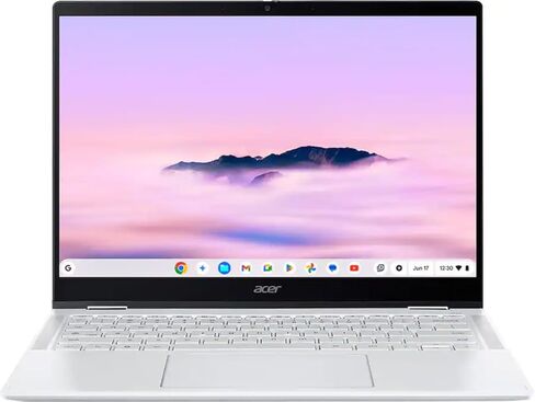 acer Chromebook Plus Spin 514 Laptop w Google AI Pro – 14" WUXGA 1920 x 1080 IPS Touch Display | MediaTek Ultra 910 CPU | 12GB LPDDR5X | 256GB UFS SSD | Wi-Fi 7 | Chrome OS CB514-5HN Platinum Silver in Kuwait