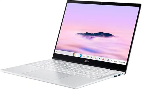 acer Chromebook Plus Spin 514 Laptop w Google AI Pro – 14" WUXGA 1920 x 1080 IPS Touch Display | MediaTek Ultra 910 CPU | 12GB LPDDR5X | 256GB UFS SSD | Wi-Fi 7 | Chrome OS CB514-5HN Platinum Silver in Kuwait