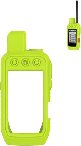 Case for Garmin Alpha 200/Alpha 300 Dog Tracking, WUNIAK Soft Silicone Protective Portable Scratch Shock Resistant Shell Case for Garmin Alpha 200/Alpha 300，Fluorescent Green in Saudi Arabia