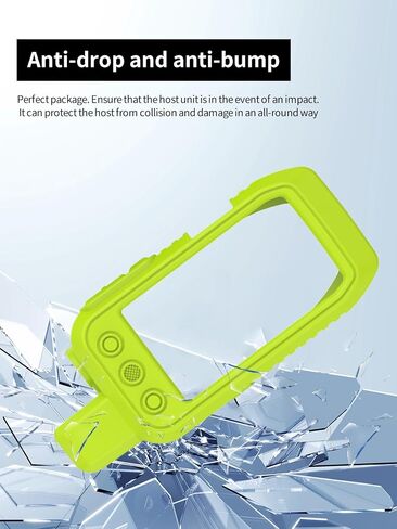 Case for Garmin Alpha 200/Alpha 300 Dog Tracking, WUNIAK Soft Silicone Protective Portable Scratch Shock Resistant Shell Case for Garmin Alpha 200/Alpha 300，Fluorescent Green in Saudi Arabia