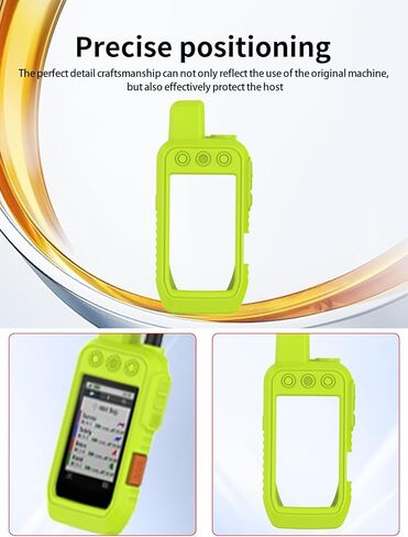 Case for Garmin Alpha 200/Alpha 300 Dog Tracking, WUNIAK Soft Silicone Protective Portable Scratch Shock Resistant Shell Case for Garmin Alpha 200/Alpha 300，Fluorescent Green in Saudi Arabia