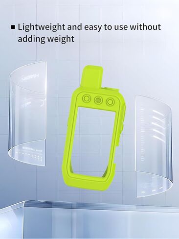 Case for Garmin Alpha 200/Alpha 300 Dog Tracking, WUNIAK Soft Silicone Protective Portable Scratch Shock Resistant Shell Case for Garmin Alpha 200/Alpha 300，Fluorescent Green in Saudi Arabia