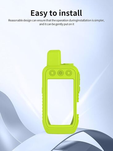Case for Garmin Alpha 200/Alpha 300 Dog Tracking, WUNIAK Soft Silicone Protective Portable Scratch Shock Resistant Shell Case for Garmin Alpha 200/Alpha 300，Fluorescent Green in Saudi Arabia