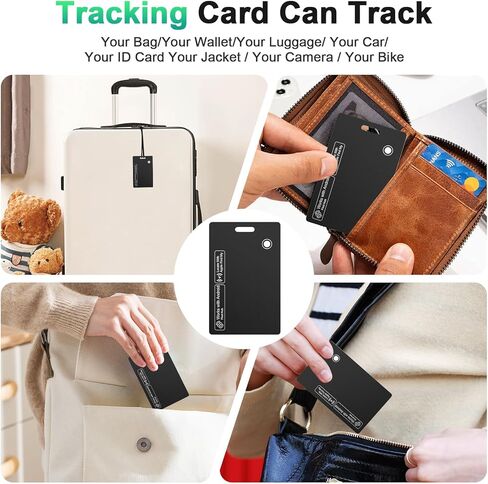 جهاز تعقب المحفظة ذو النظام المزدوج الجديد لعام 2026 (كل من iOS وAndroid) IP68 Bluetooth Smart Finder Card GPS Tracker للحقائب وجواز السفر يعمل مع Apple Find My (معتمد من Apple MFi) وGoogle Find My Device in Kuwait