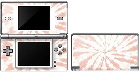ملصق Skinit المخصص للألعاب متوافق مع DS Lite - تصميم Skinit المرخص رسميًا والمصمم في الأصل بتصميم Pink Tie Dye in Kuwait